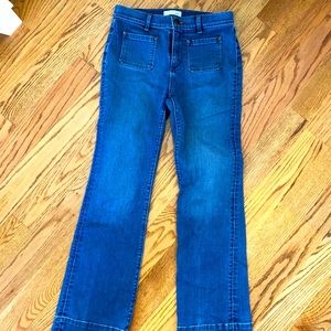 LOFT Classic Blue Flare Jeans